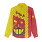 Tigray Ethiopia Women Casual Shirt Tigray Seal With Flag Map - African Pattern LT15