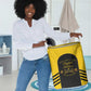 Personalized Buffalo Soldiers Laundry Basket 9th & 10th Cavalry Regiment