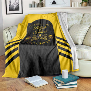 Personalized Buffalo Soldiers Blanket 9th & 10th Cavalry Regiment