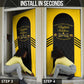 Personalized Buffalo Soldiers Door Cover 9th & 10th Cavalry Regiment