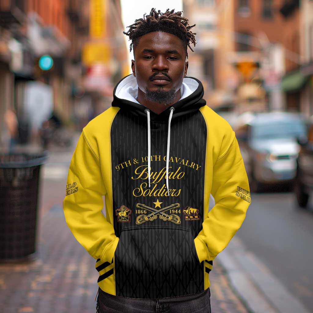 Personalized Buffalo Soldiers Hoodie 9th & 10th Cavalry Regiment