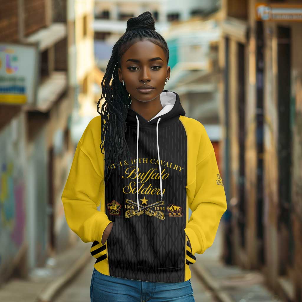 Personalized Buffalo Soldiers Hoodie 9th & 10th Cavalry Regiment