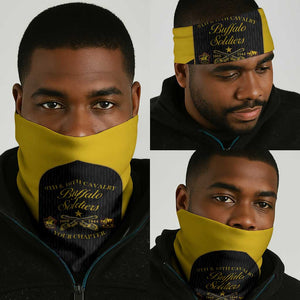 Personalized Buffalo Soldiers Neck Gaiter 9th & 10th Cavalry Regiment