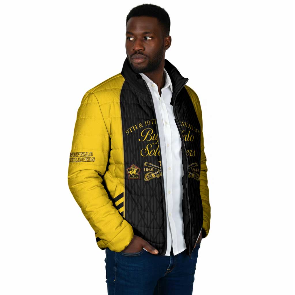 Personalized Buffalo Soldiers Padded Jacket 9th & 10th Cavalry Regiment