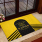 Personalized Buffalo Soldiers Rubber Doormat 9th & 10th Cavalry Regiment