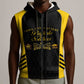 Personalized Buffalo Soldiers Sleeveless Zip Hoodie 9th & 10th Cavalry Regiment