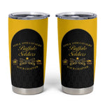 Personalized Buffalo Soldiers Tumbler Cup 9th & 10th Cavalry Regiment