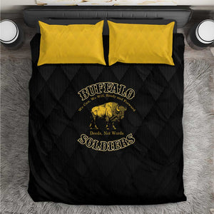 Buffalo Soldiers Bedding Set We Can We Will Ready and Forward
