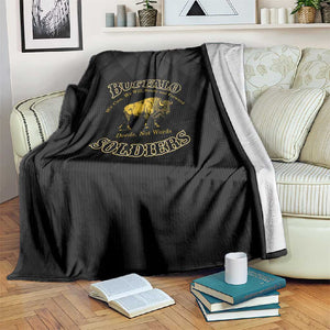 Buffalo Soldiers Blanket We Can We Will Ready and Forward