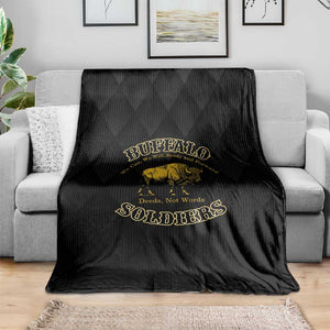 Buffalo Soldiers Blanket We Can We Will Ready and Forward