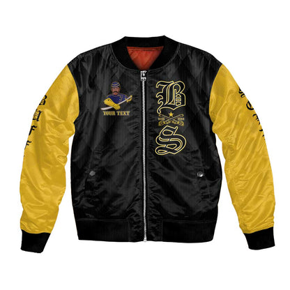 Personalized Buffalo Soldiers Bomber Jacket We Can We Will Ready and Forward