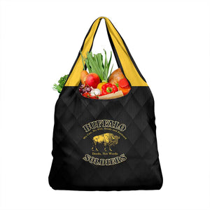 Buffalo Soldiers Grocery Bag We Can We Will Ready and Forward