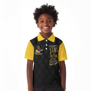 Personalized Buffalo Soldiers Kid Polo Shirt We Can We Will Ready and Forward