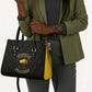 Buffalo Soldiers Leather Bag We Can We Will Ready and Forward