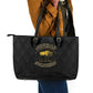 Buffalo Soldiers Leather Tote Bag We Can We Will Ready and Forward
