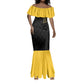 Personalized Buffalo Soldiers Mermaid Dress We Can We Will Ready and Forward
