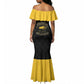 Personalized Buffalo Soldiers Mermaid Dress We Can We Will Ready and Forward