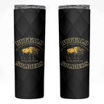 Buffalo Soldiers Skinny Tumbler We Can We Will Ready and Forward
