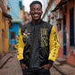 Personalized Buffalo Soldiers Sleeve Zip Bomber Jacket We Can We Will Ready and Forward
