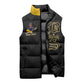 Personalized Buffalo Soldiers Sleeveless Puffer Jacket We Can We Will Ready and Forward