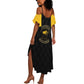 Personalized Buffalo Soldiers Summer Maxi Dress We Can We Will Ready and Forward