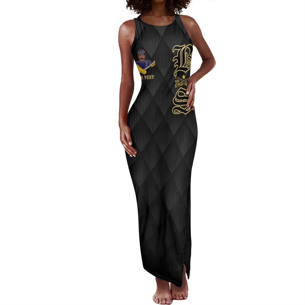 Personalized Buffalo Soldiers Tank Maxi Dress We Can We Will Ready and Forward