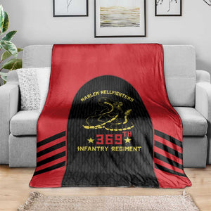 Harlem Hellfighters Blanket 369th Infantry Regiment Legacy