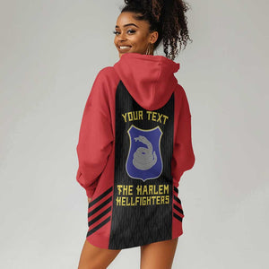Personalized Harlem Hellfighters Hoodie Dress 369th Infantry Regiment Legacy