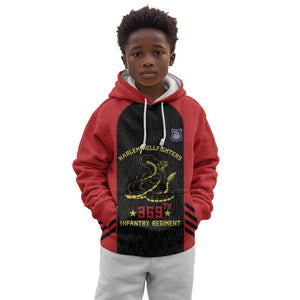 Personalized Harlem Hellfighters Kid Hoodie 369th Infantry Regiment Legacy