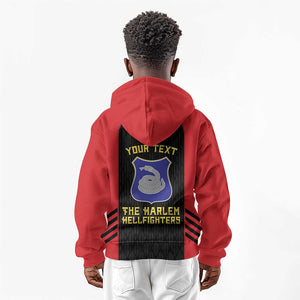 Personalized Harlem Hellfighters Kid Hoodie 369th Infantry Regiment Legacy