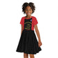 Personalized Harlem Hellfighters Kid Short Sleeve Dress 369th Infantry Regiment Legacy