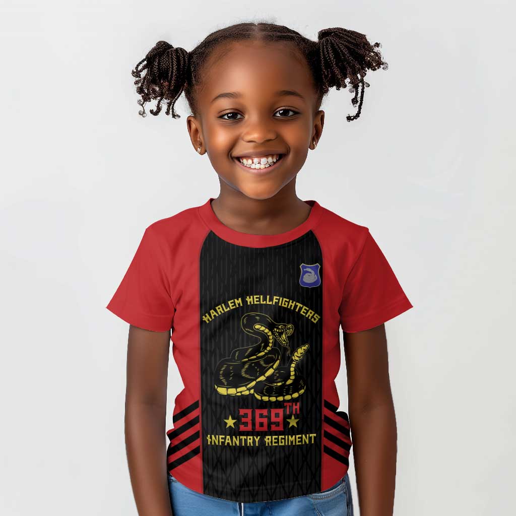 Personalized Harlem Hellfighters Kid T shirt 369th Infantry Regiment Legacy