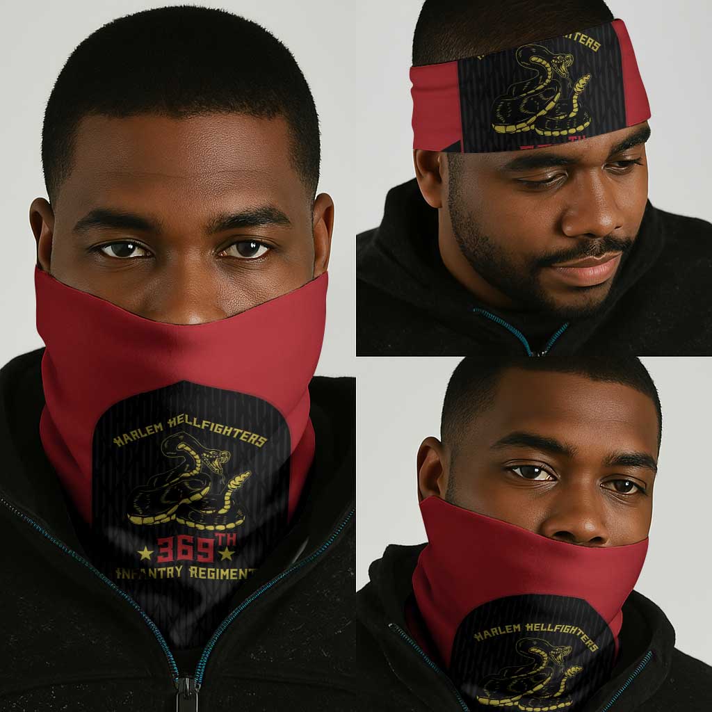 Harlem Hellfighters Neck Gaiter 369th Infantry Regiment Legacy