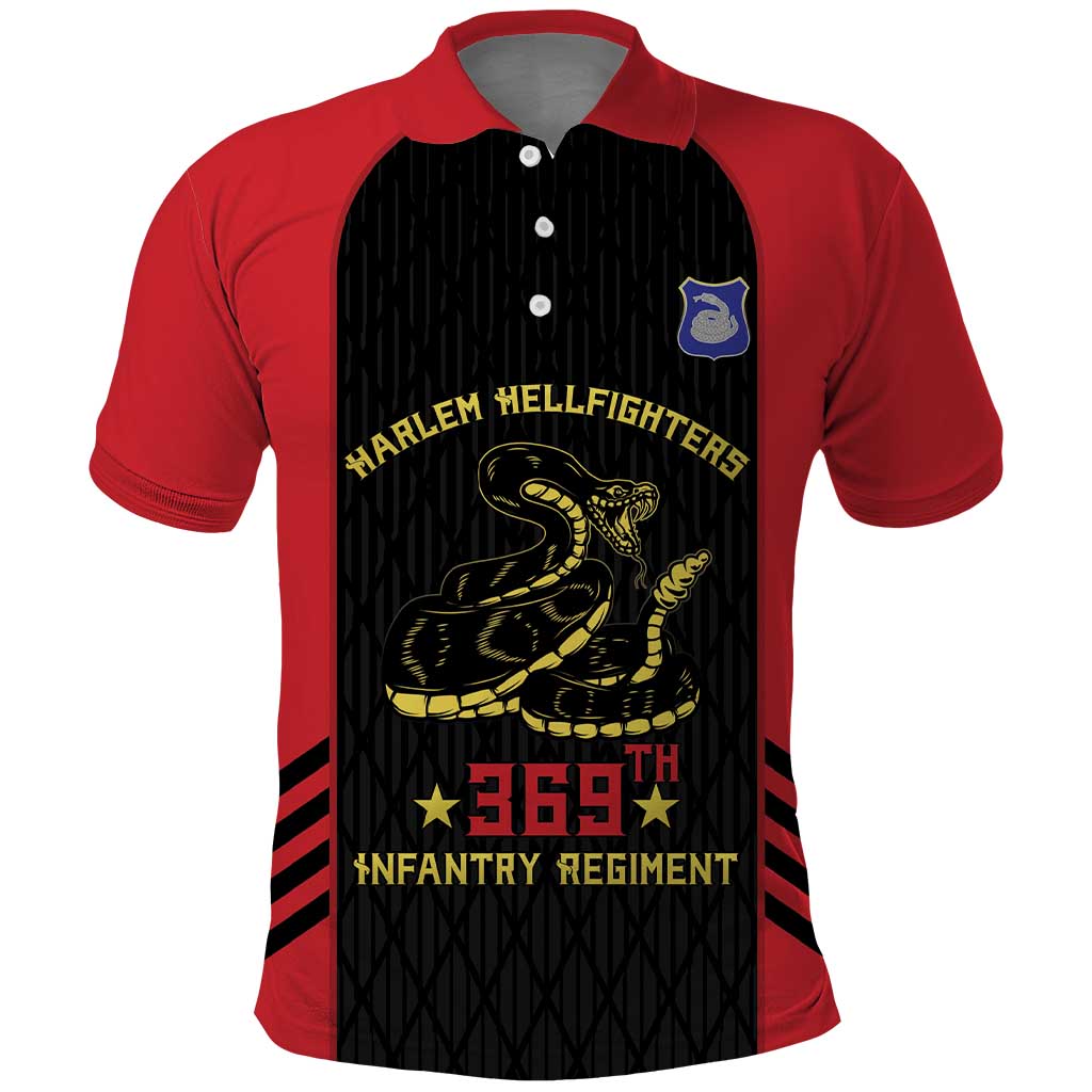 Personalized Harlem Hellfighters Polo Shirt 369th Infantry Regiment Legacy