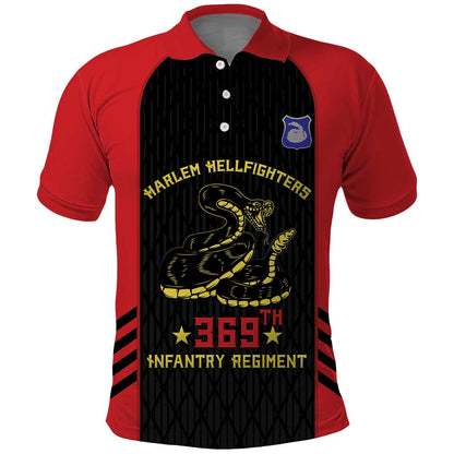 Personalized Harlem Hellfighters Polo Shirt 369th Infantry Regiment Legacy