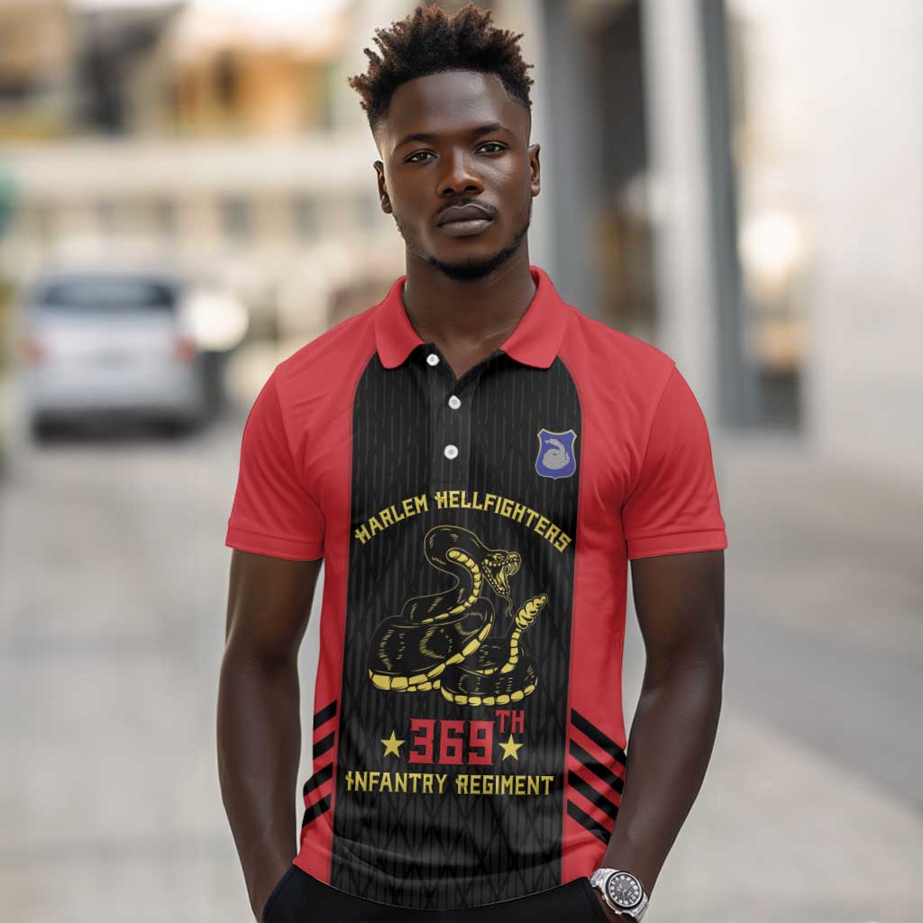 Personalized Harlem Hellfighters Polo Shirt 369th Infantry Regiment Legacy