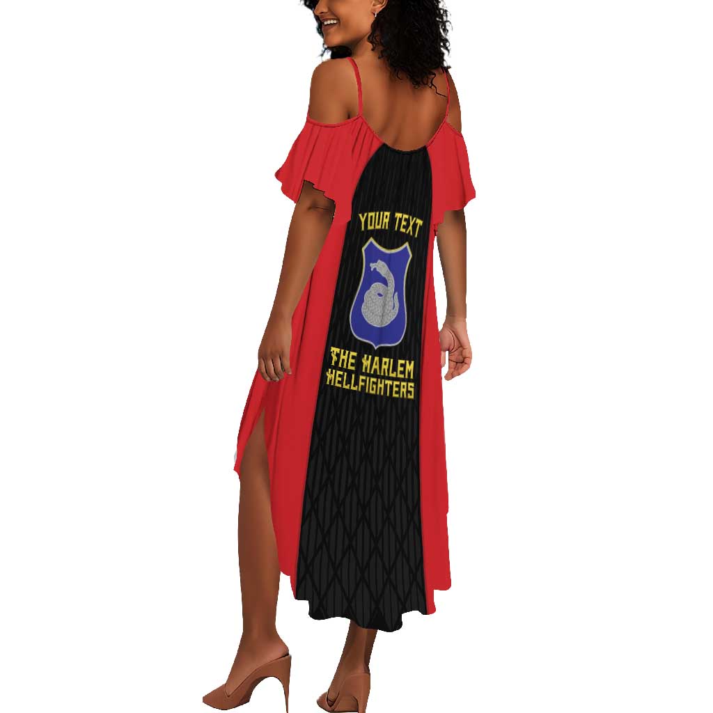 Personalized Harlem Hellfighters Summer Maxi Dress 369th Infantry Regiment Legacy