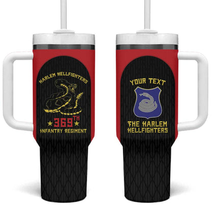 Personalized Harlem Hellfighters Tumbler With Handle 369th Infantry Regiment Legacy