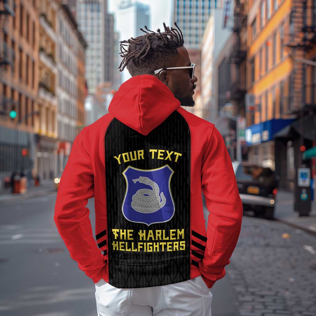 Personalized Harlem Hellfighters Zip Hoodie 369th Infantry Regiment Legacy