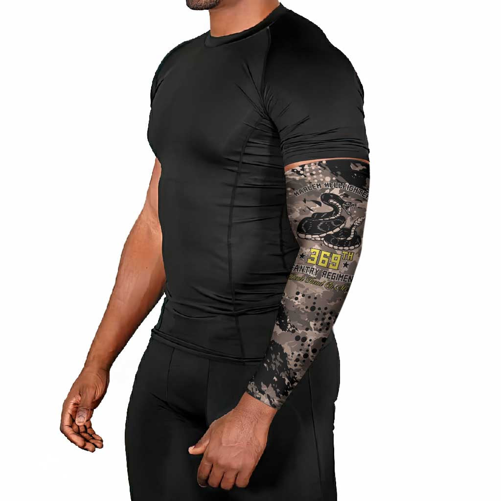 Harlem Hellfighters 369th Infantry Regiment Legacy Arm Sleeves God Damn Lets Go