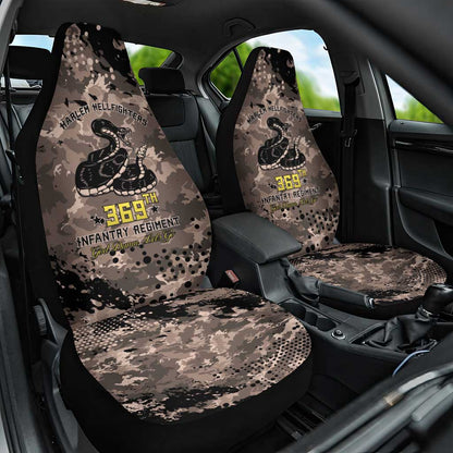 Harlem Hellfighters 369th Infantry Regiment Legacy Car Seat Cover God Damn Lets Go