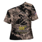 Harlem Hellfighters 369th Infantry Regiment Legacy Cross Shoulder Shirt God Damn Lets Go