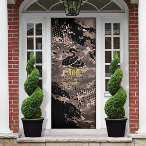 Harlem Hellfighters 369th Infantry Regiment Legacy Door Cover God Damn Lets Go
