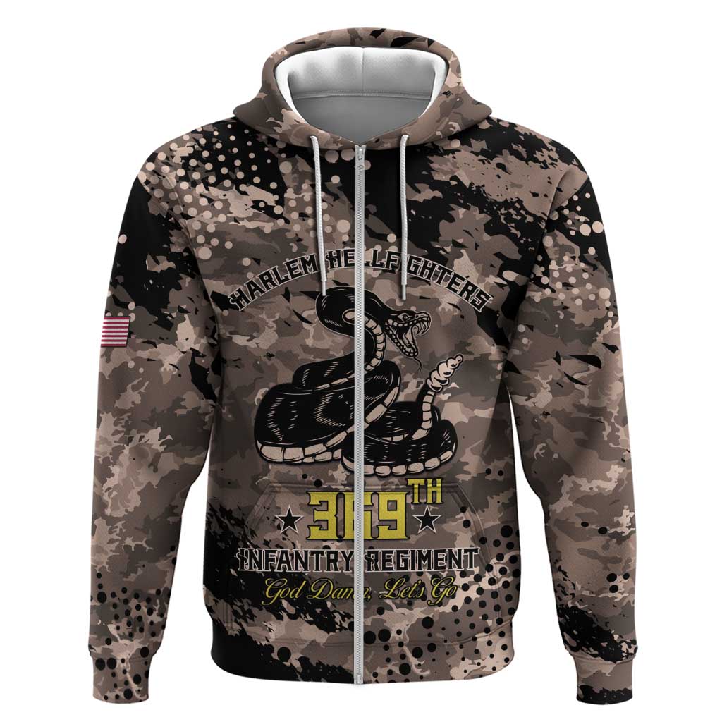 Harlem Hellfighters 369th Infantry Regiment Legacy Hoodie God Damn Lets Go