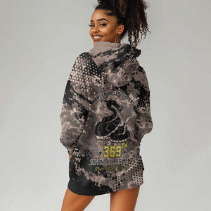 Harlem Hellfighters 369th Infantry Regiment Legacy Hoodie Dress God Damn Lets Go