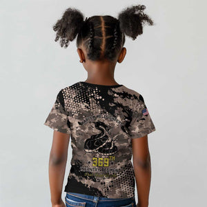 Harlem Hellfighters 369th Infantry Regiment Legacy Kid T shirt God Damn Lets Go