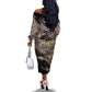 Harlem Hellfighters 369th Infantry Regiment Legacy Off The Shoulder Long Sleeve Dress God Damn Lets Go