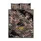 Harlem Hellfighters 369th Infantry Regiment Legacy Quilt Bed Set God Damn Lets Go