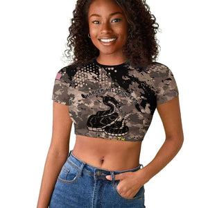 Harlem Hellfighters 369th Infantry Regiment Legacy Raglan Cropped T shirt God Damn Lets Go