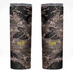 Harlem Hellfighters 369th Infantry Regiment Legacy Skinny Tumbler God Damn Lets Go